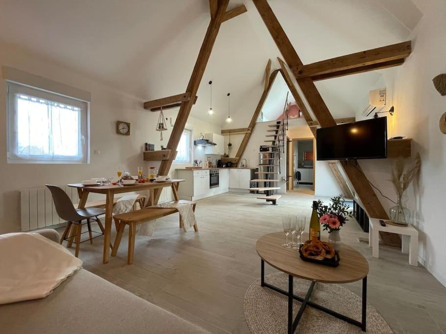Ferienwohnung La Grange Proche D'Europapark Kunheim Exterior foto