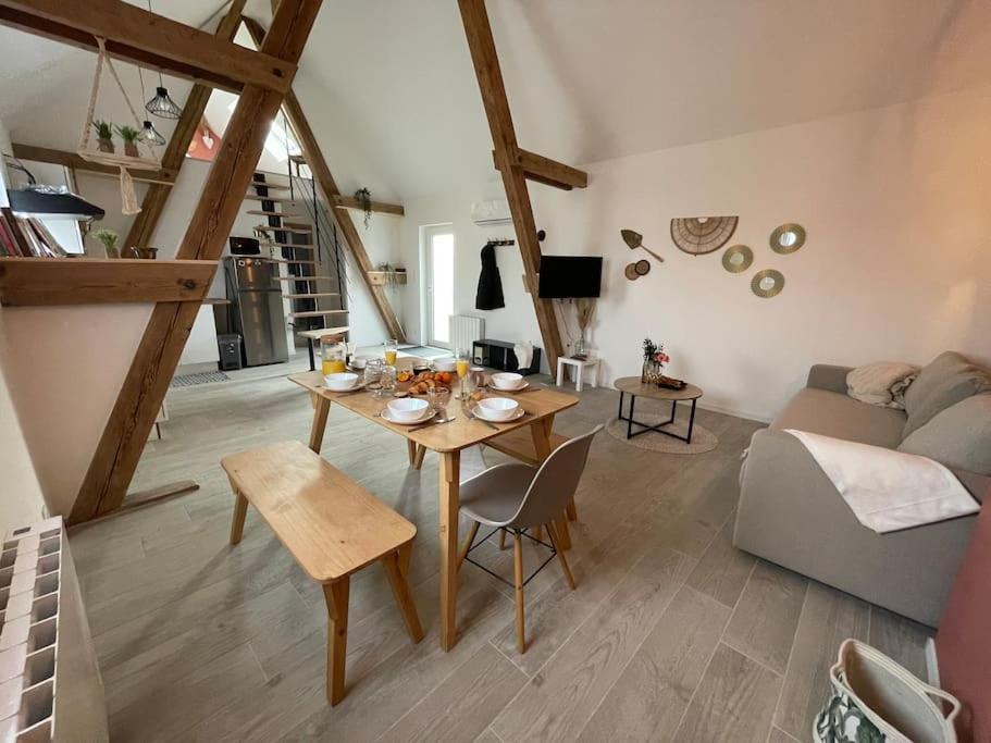 Ferienwohnung La Grange Proche D'Europapark Kunheim Exterior foto